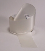 #100 Plain Satin Ribbon (50yd) - White