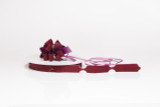18 Loop Velvet Pull Bow (25 Bows) - Burgundy