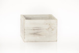 6in Wide Square Wood Planter Box - Nantucket