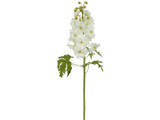 28in Short Stem Delphinium - White