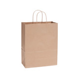 Kraft Missy Gift Bag (Pack of 50) - 10 x 5 x 13in