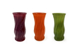 9.75in Tall Rose Glass Vase - Harvest (Assorted)
