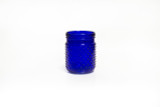 4.75in Tall Hobnail Glass Jar - Cobalt Blue