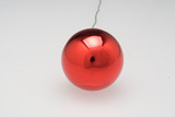 50mm Plastic Ball on Wire (Bag of 12) - Shiny Red