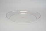 15in Wide Plastic Design Dish - Clear
