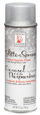 5.5oz Design Master Glitter Spray - Silver
