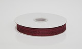 #3 Fancy Corsage Ribbon (50yd) - Burgundy