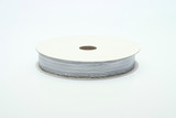 #3 Fancy Corsage Ribbon (50yd) - Silver