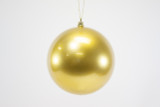 150mm Plastic Ornament Ball - Candy Apple - Gold
