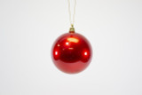 150mm Plastic Ornament Ball - Candy Apple - Red