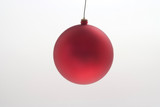 200mm Plastic Display Ball - Matte Red