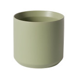 7in Wide Kendall Ceramic Pot - Green
