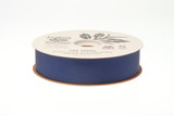 #9 Plain Satin Ribbon (100yd) - Navy