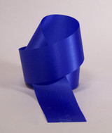 #40 Plain Satin Ribbon (50yd) - Royal