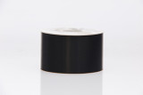 #40 Plain Satin Ribbon (50yd) - Black