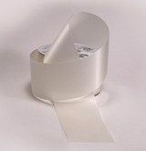 #40 Plain Satin Ribbon (50yd) - White