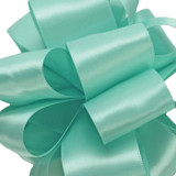 #9 Premium Double Face Satin Ribbon (50yd) - Aqua