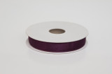 #3 Chiffon Organza Ribbon (25yd) - Eggplant