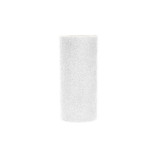 6in Wide Sparkle Tulle Ribbon (25yd) - White