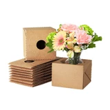 Pop Up Floral Delivery Box - Kraft (Medium, 10pk)