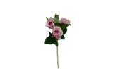 18in Rose Spray X3 - Lavender