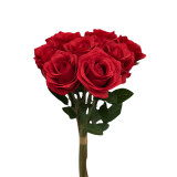 16in Rose Bundle X10 - Red