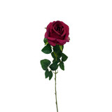 25.5in Rose Spray - Burgundy