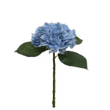 22in Soft Touch Hydrangea Spray - Blue