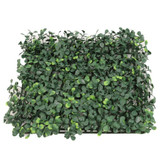 10in Square Boxwood Mat Silk Foliage - Green