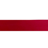 #9 Velvet Poly Back Ribbon (25yds) - Holiday Red