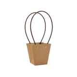5in Tall Pretty Bag, Water Resistant (Bag of 6) - Kraft