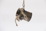 2.5" Rusty Milk Can Ornament with Bells