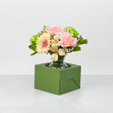 Pop Up Floral Delivery Box - Green (Medium, 50pk)