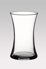 8in Tall Gathering Clear Glass Vase