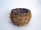 6.5in Wide Bird Nest Basket