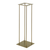 29.5in Tall Harlow Metal Pedestal Display Stand - Gold
