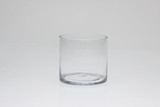 5x5in Cylinder Glass Vase - Clear