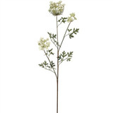 30in Queen Annes Lace Spray - White