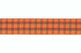 #9 Harvest Plaid Fall Ribbon - Wired Edge (50yd)