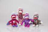 11in Cuddle Sock Monkey (Assorted)