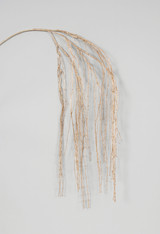 69in Glitter Weeping Willow Spray - Gold