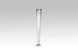 32in Tall Cielo Pilsner Clear Glass Vase