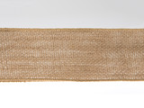 #40 Jute Burlap Ribbon - Wired Edge (25yd)