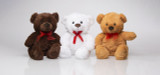 17in Tall Jeffrey Bears with Ribbons Plush (Assorted)