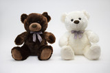 17in Tall Jeffrey Bears with Ribbons Plush (Assorted)