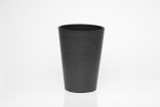 10.6in Tall Recycled Plastic Bucket - Black