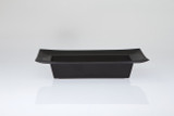 9in Wide 4in Long Rectangular Plastic Bowl - Onyx