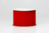 #100 Poly Back Velvet Ribbon - Veltex Red (25yd)