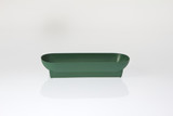 Double Design Plastic Bowl - Green