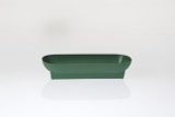 Double Design Plastic Bowl - Green